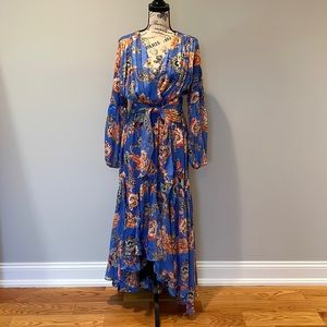 Elliatt Balance Floral High-Low Dress (Small)